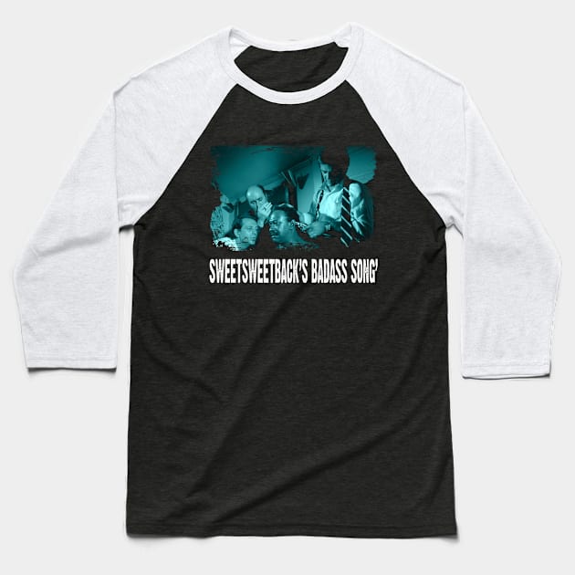 Funky, Fresh, and Fearless Dive into the Sweetsweetback's Badass Song Fashion Baseball T-Shirt by Confused Reviews